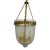Brass and Glass Vintage Lantern For Sale