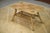 Wood Coffee Table in Rattan and Ceramic attributed to Audoux Minet, 1950s For Sale - Image 7 of 9