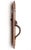 Antique Victorian Yale & Towne Cast Iron Door Pull For Sale - Image 4 of 7