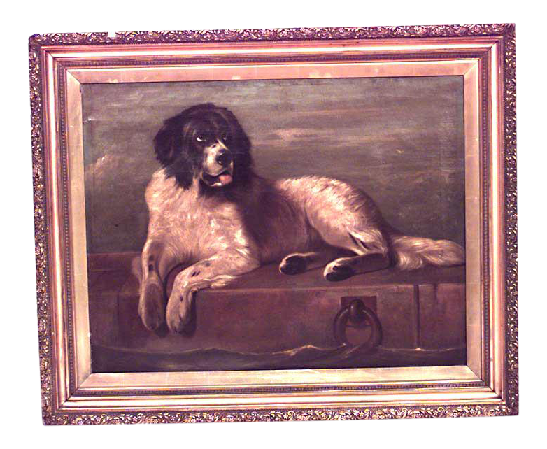 dog oil paintings for sale