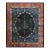1900s Traditional Chinese Vase Navy Blue Field Antique Peking Room Size Wool Rug For Sale