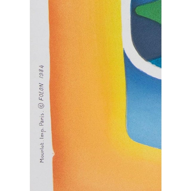 Jean-Michel Folon, Oeuvre gravé, Lithograph For Sale - Image 5 of 7