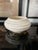 Save the bees or at least your plants with this beautiful vintage beehive, cachepot by Haeger. In a delicious creamy ivory...