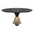 "Modena" Round Table With Bronze and Stainless Steel, Handmade For Sale - Image 11 of 12