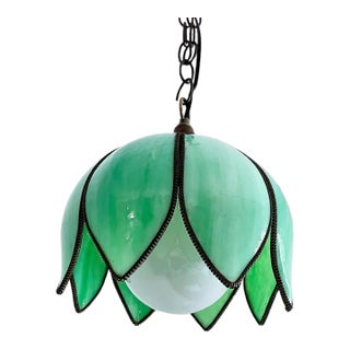 Mint Green Lotus Light, C1960 For Sale