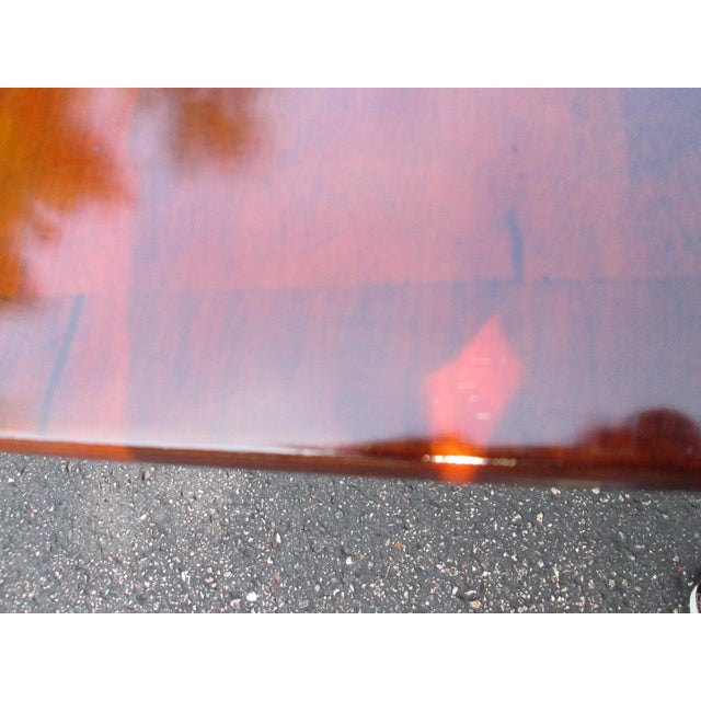 Beacon Hill 1940s Beacon Hill Solid Mahogany 3-Part Dining Table For Sale - Image 4 of 13