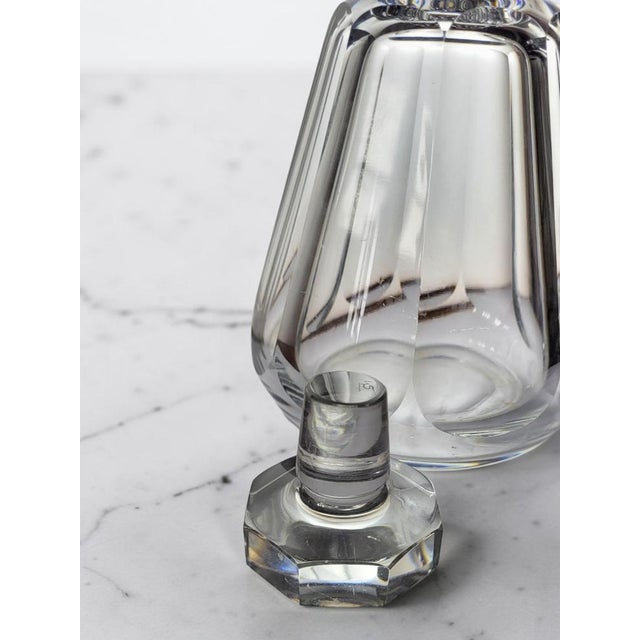 Baccarat Talleyrand crystal decanter, stamped on the base. This Baccarat crystal decanter, the iconic Talleyrand model, is...