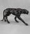 New Handcrafted Aluminum Panther Sculpture | 65" X 29" | One of a Kind For Sale - Image 4 of 5
