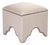 Willem Natural Stool - Natural Linen For Sale