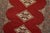 Bokhara Jaldar Rug 3′ X 4’11” Red Wool Tribal Hand-Knortted Oriental Carpet For Sale - Image 4 of 10