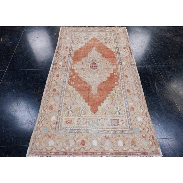 Turkish Vintage Anatolian Rug 3'6" x 6'9" #7041 Explore a curated collection of hallway runners, wool rugs, and handmade...