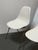 Herman Miller Charles and Ray Eames for Herman Miller White Molded Plastic Stackable Side Chairs, Pair For Sale - Image 4 of 12