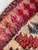 Vintage Persian Runner MAGENTA Pink, Copper Indigo Purple Rug 3.7 x 10.3 For Sale - Image 11 of 12