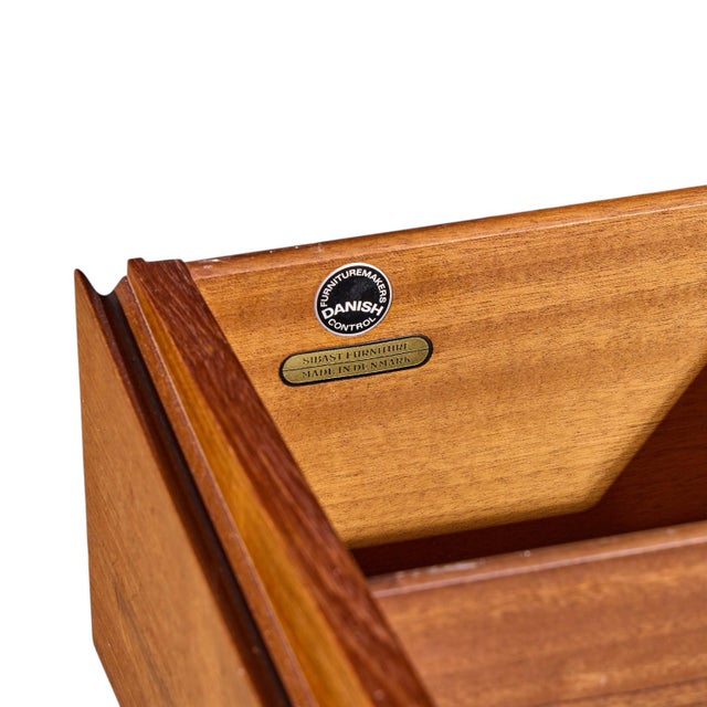Arne Vodder for Sibast Triennale Mid Century Danish Teak 8 Drawer Dresser For Sale - Image 9 of 9