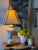 1990s Vintage 1999 Franklin Mint Louis Nichole "Garden of Royalty" Porcelain Table Lamp For Sale - Image 5 of 8