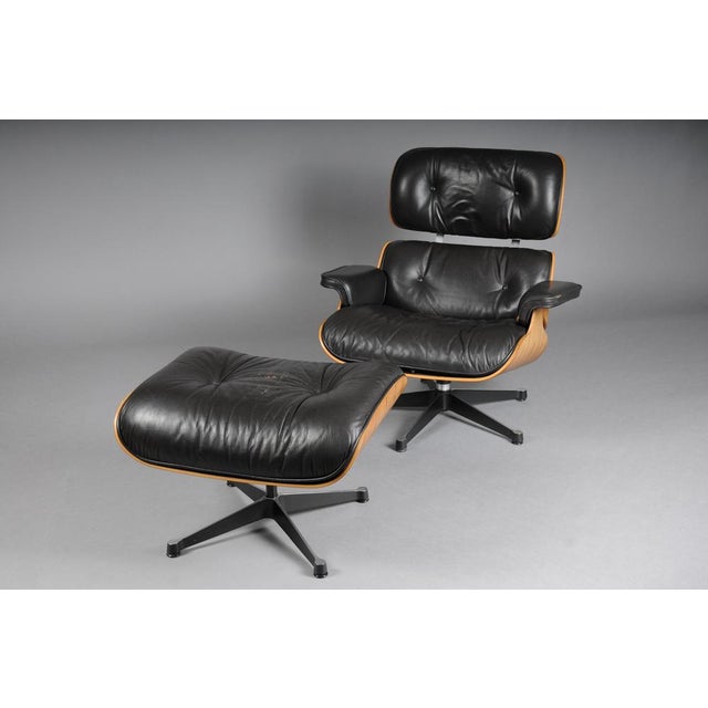 1970s Rosewood Eames Lounge Chair & Ottoman for Herman Miller Beautiful classic 1970s Eames Lounge Chair and Ottoman....