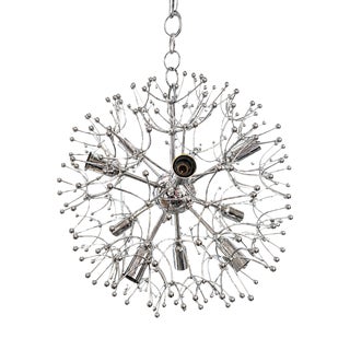Vintage Space Age Sputnik Chrome Chandelier, 1970s For Sale