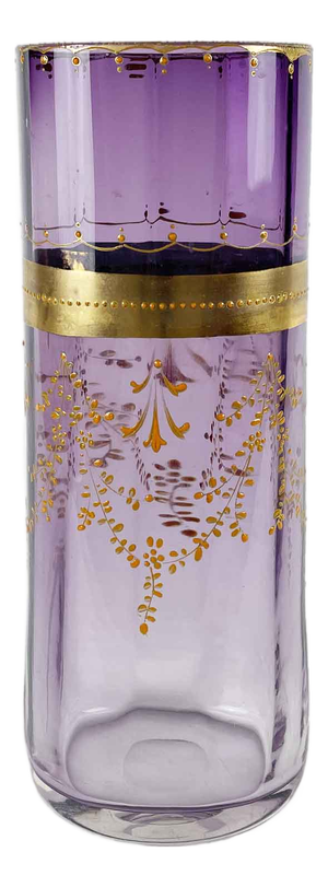 Glass Liberty Vase from Moser, 1920s