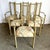 Postmodern Sculpted Tan Over Black Crackle Finished Dining Chairs - Set of 6 For Sale - Image 11 of 12