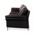 Model 3300 3-Seater Sofa in Black Leather from Rolf Benz For Sale - Image 11 of 12
