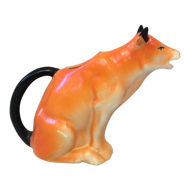 1930s Antique Porcelain Cow Milk Pitcher Chairish