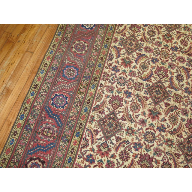 Contemporary Zabihi Collection Antique Bakshaish Corridor Rug - 7'4" x 17' For Sale - Image 3 of 6