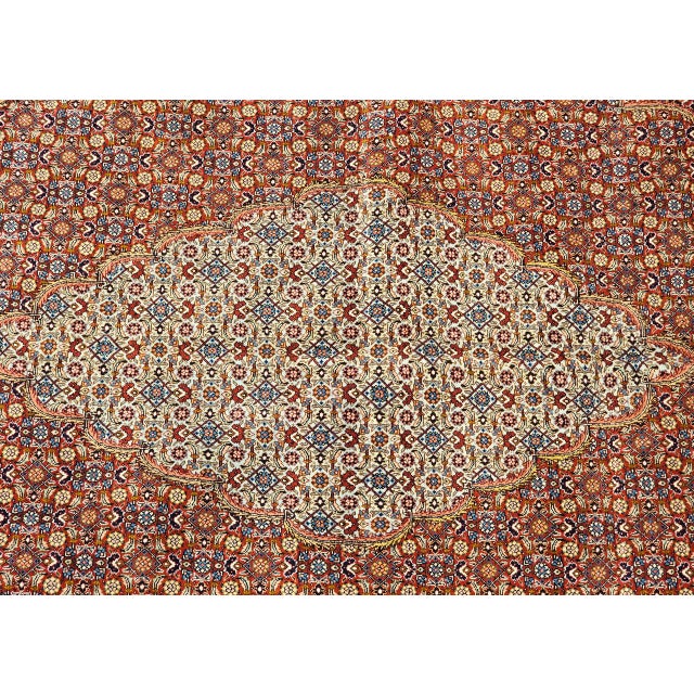 Early 20th Century Tabriz Mahi Rug For Sale - Image 4 of 18