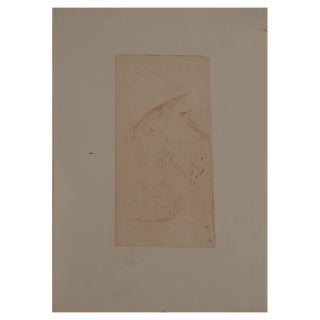 Henri De Toulouse Lautrec, The Explorer with the Elephant, Original Engraving For Sale