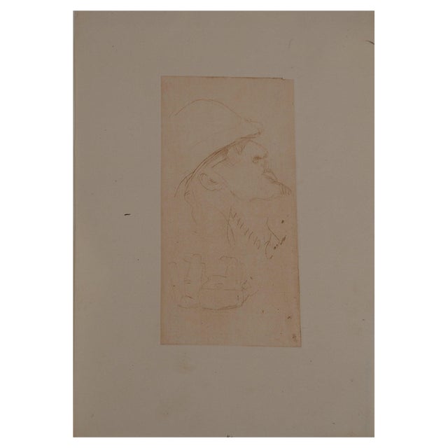 Henri De Toulouse Lautrec, The Explorer with the Elephant, Original Engraving For Sale