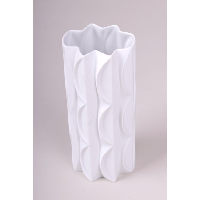 Mid-Century Modern Mid-Century Vase in Ceramic by Scherzer, Czech, 1960s For Sale - Image 3 of 7