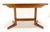 Late 20th Century Danish Mid Century Modern Teak Dining Table w/ 18" Pop Up Hide Away Leaf MINT For Sale - Image 17 of 18