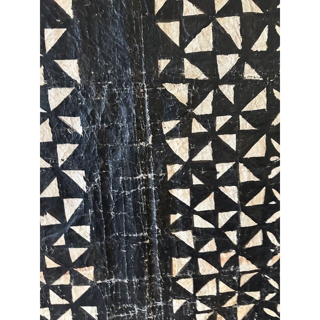 Folk Art Oversized Tongan Textile - 10' X 14' For Sale - Image 3 of 6
