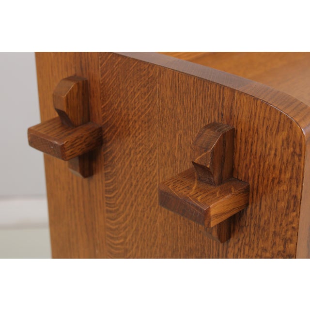 Stickley Mission Oak Arts &Crafts 2 Door Bookcase For Sale - Image 9 of 18
