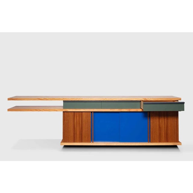 Ray Kappe RK5 Credenza in Red Oak / Teak by Original in Berlin, Germany, 2020 For Sale - Image 11 of 12