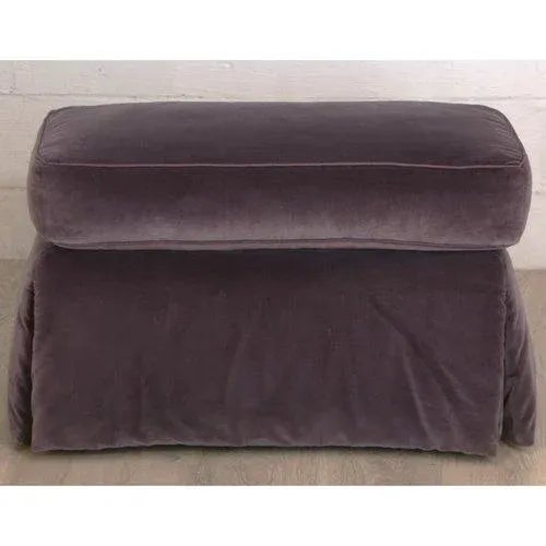 Eggplant Swivel Lounge Chair With Ottoman by J Robert Scott Sir Gregory For Sale - Image 8 of 12