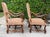 Vintage Baroque-Style Carved Armchairs With Scrolled Arms, Pair For Sale In Naples, FL - Image 6 of 12