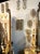 Early 21st Century Modern Murano Wave Glass and Brass Barrel Sconces - a Pair For Sale - Image 5 of 5