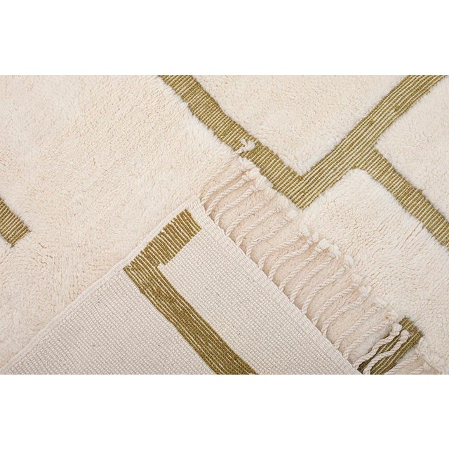 Hand-Knotted Wool Premium Rug by Azele Studio For Sale - Image 4 of 11