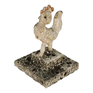 Mid 20th Century Concrete Garden Rooster