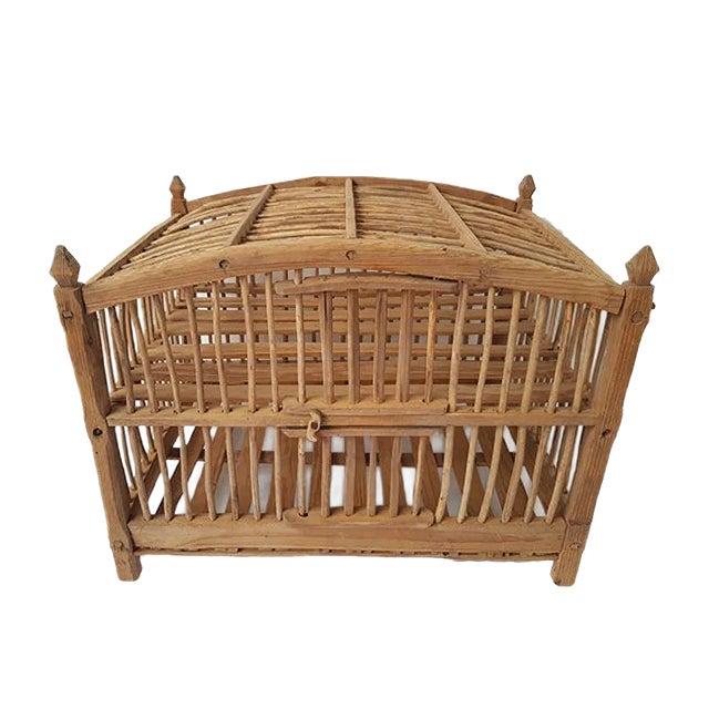 Antique Pine Cheese Aging Cage, 1850s For Sale