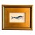Original Hand-Painted Whale Painting, Framed For Sale