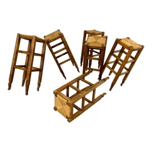 Rustic French Bar Stools