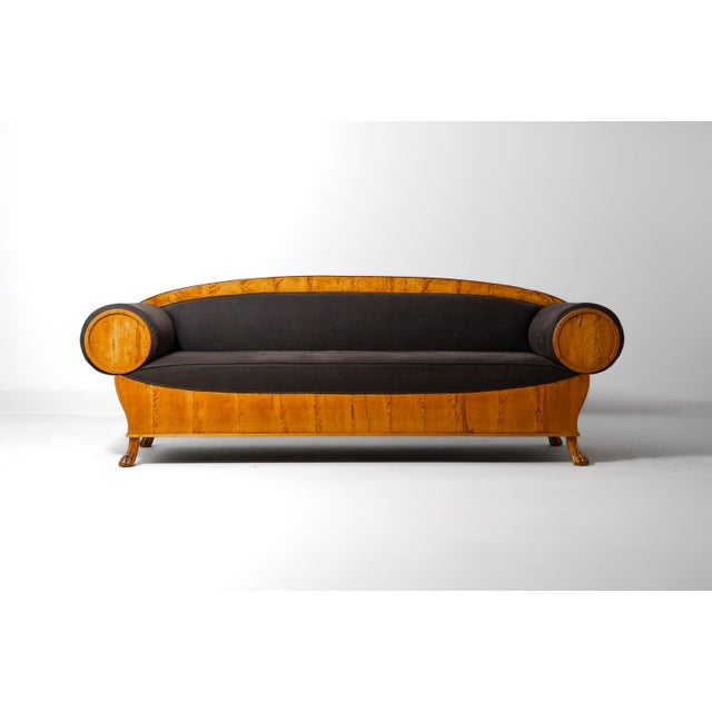 Art Nouveau Geometric Sofa, Sweden, 1920s For Sale - Image 15 of 15