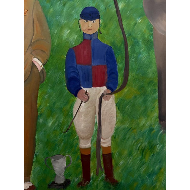 Horacio Sosa Cordero, El Ganador, 1981, Oil on Canvas For Sale - Image 6 of 9