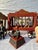 Folk Art Vintage D. De La Ronde Carnival Set 13 Hand-Painted Figures Wood Cage Wagons For Sale - Image 3 of 4