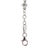 Metal Platinum & 14k White Gold 11.27ctw Lab Grown Diamond Link Tennis Necklace For Sale - Image 7 of 8