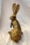 Vintage Rabbit W/Clock Figure For Sale - Image 4 of 8
