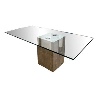 Dining Table by Sergio and Giorgio Saporiti from Saporiti Italia, 1972 For Sale