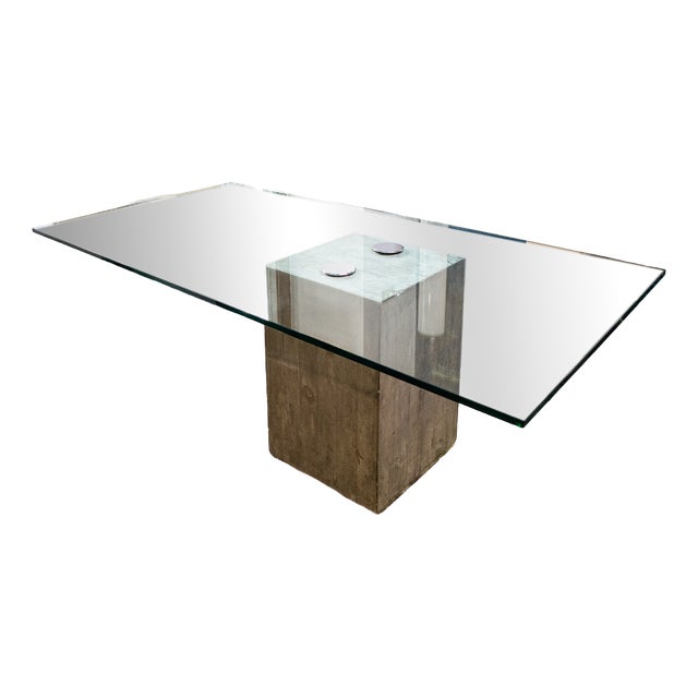 Dining Table by Sergio and Giorgio Saporiti from Saporiti Italia, 1972 For Sale