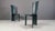 Vintage Green Leather Dining Chairs, 1980s, Set of 4 For Sale - Image 10 of 14